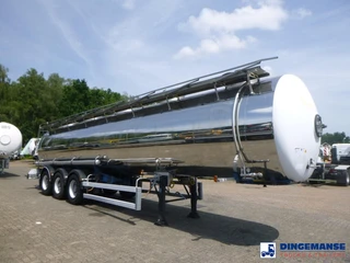 Magyar Chemical tank inox L4BH 32.5 m3 / 1 comp 1995 image 2 thumbnail