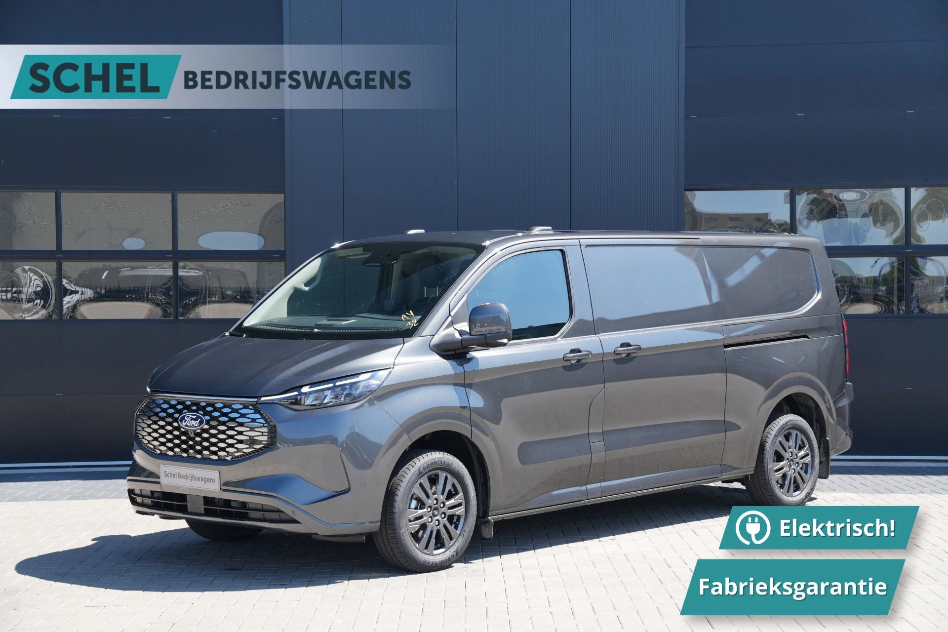 Ford E-Transit Custom 2026 - 340 L2H1 Limited 71 kWh 218pk - AGR Bestuurdersstoel - 2x Schuifdeur - LED - 360 Camera - B&O - ACC - Navi - Stoel/Stuurverwarming - Rijklaar immagine 1