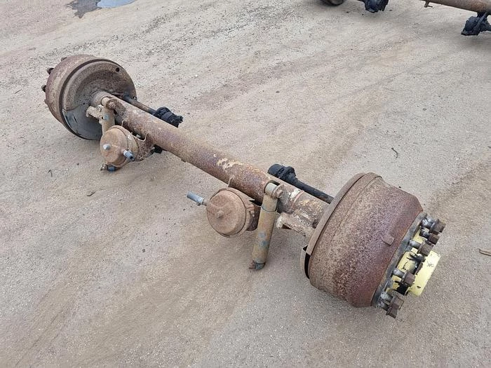 SAF TRAILER AXLE DRUM SINGLE TIRE. obrázek 3