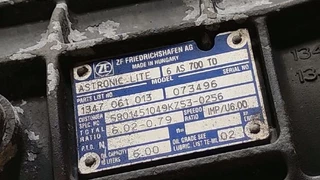 Iveco N/A - Gearbox & Clutch Parts Versnellingsbak 6AS700TO Iveco afbeelding 3
