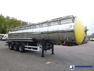 Van Hool Chemical tank inox 30 m3 / 1 comp 1998 zdjęcie 2 miniatura