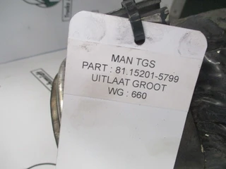 MAN - 81.15201-5799 UITLAATBOCHT NIEUWE obrázek 2 náhled