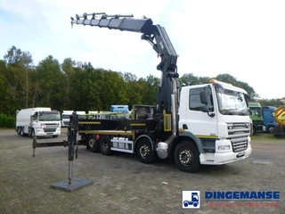 DAF CF 85.410 8X2 RHD + Hiab XS855 EP6 Hipro 2013 imagen 2 miniatura