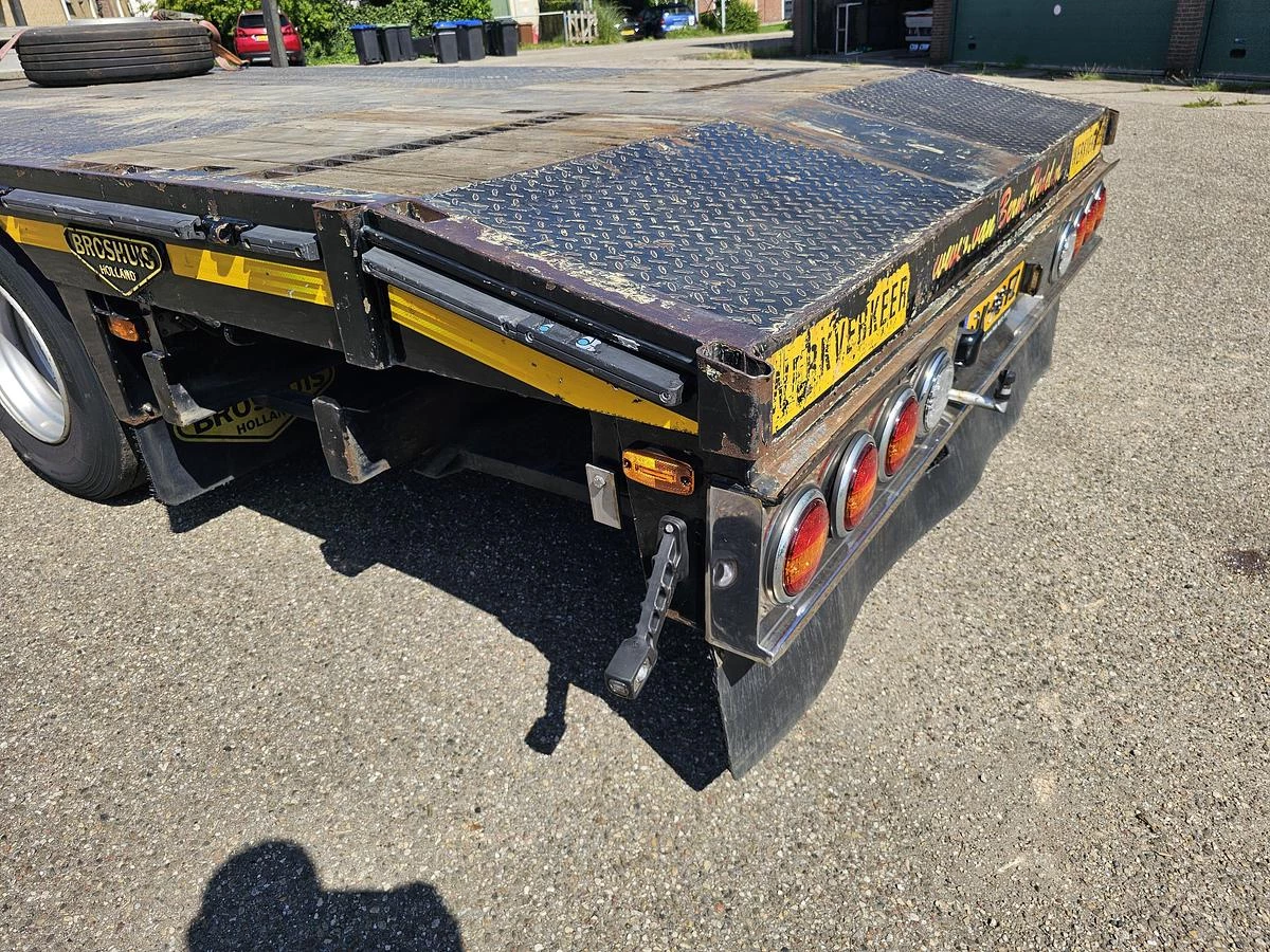 Broshuis E 2190/27 / SEMI LOWLOADER/ 6 MTR EXTENDIBLE/SAF DRUM/REFURBISHED 2010/APK,TUV 09-07-2027. 1992 afbeelding 54