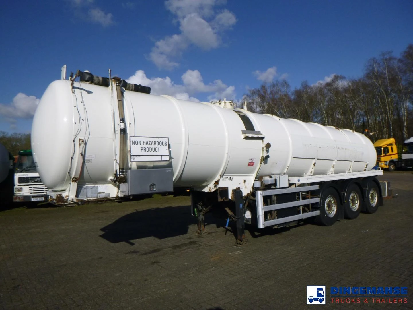Whale Vacuum tank inox 29 m3 / 1 comp + engine 2006 imagen 1