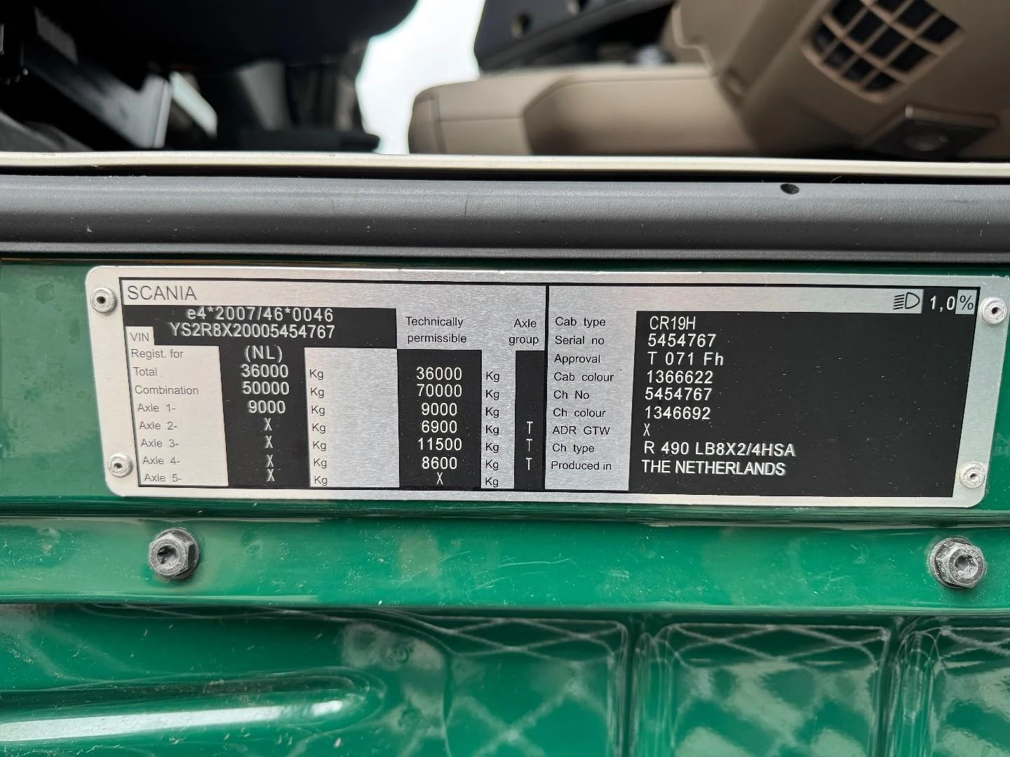Scania R 2017 - R490 afbeelding 18