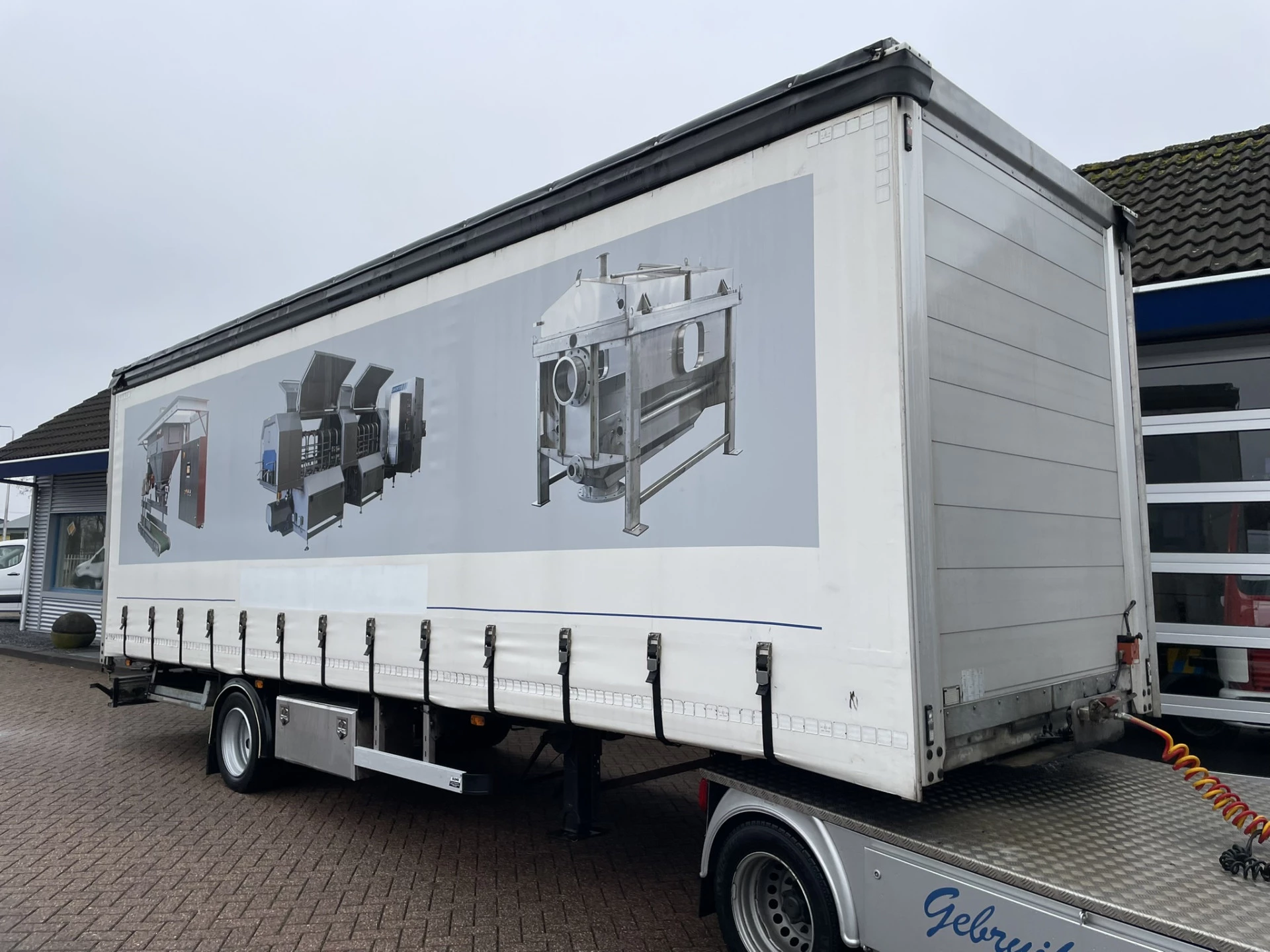 Bunk BU 7000 2015 - Schuizeilen trailer met schuifdak immagine 4