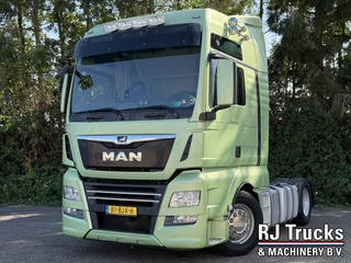 MAN TGX 2017 - 18.500 XXL - Full Air | PTO | Leather | NL Truck | Full Spoiler te koop