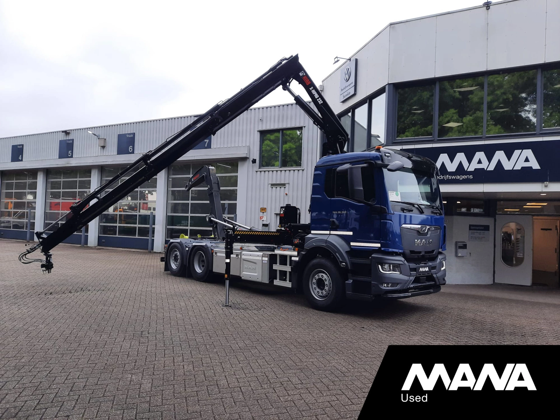 MAN TGS 2024 - 26.360 6x2-4 BL CH HIAB X-Hipro 232 E-3 + HIAB ULT21Z51 Kraanwagen NIEUW!! afbeelding 1