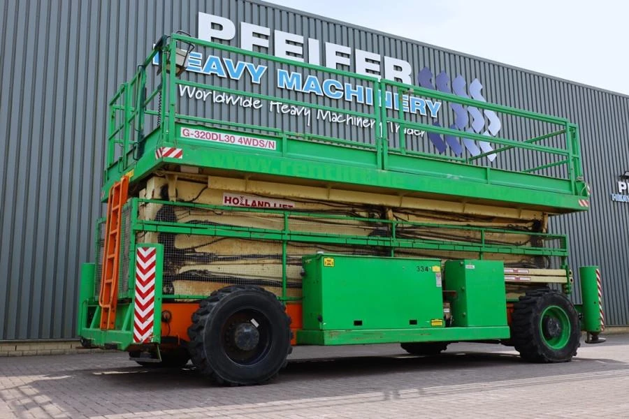 Holland Lift 2007 - Megastar G-320DL30-4WDS/N Diesel, 4x4x4 Drive, 34m zdjęcie 1