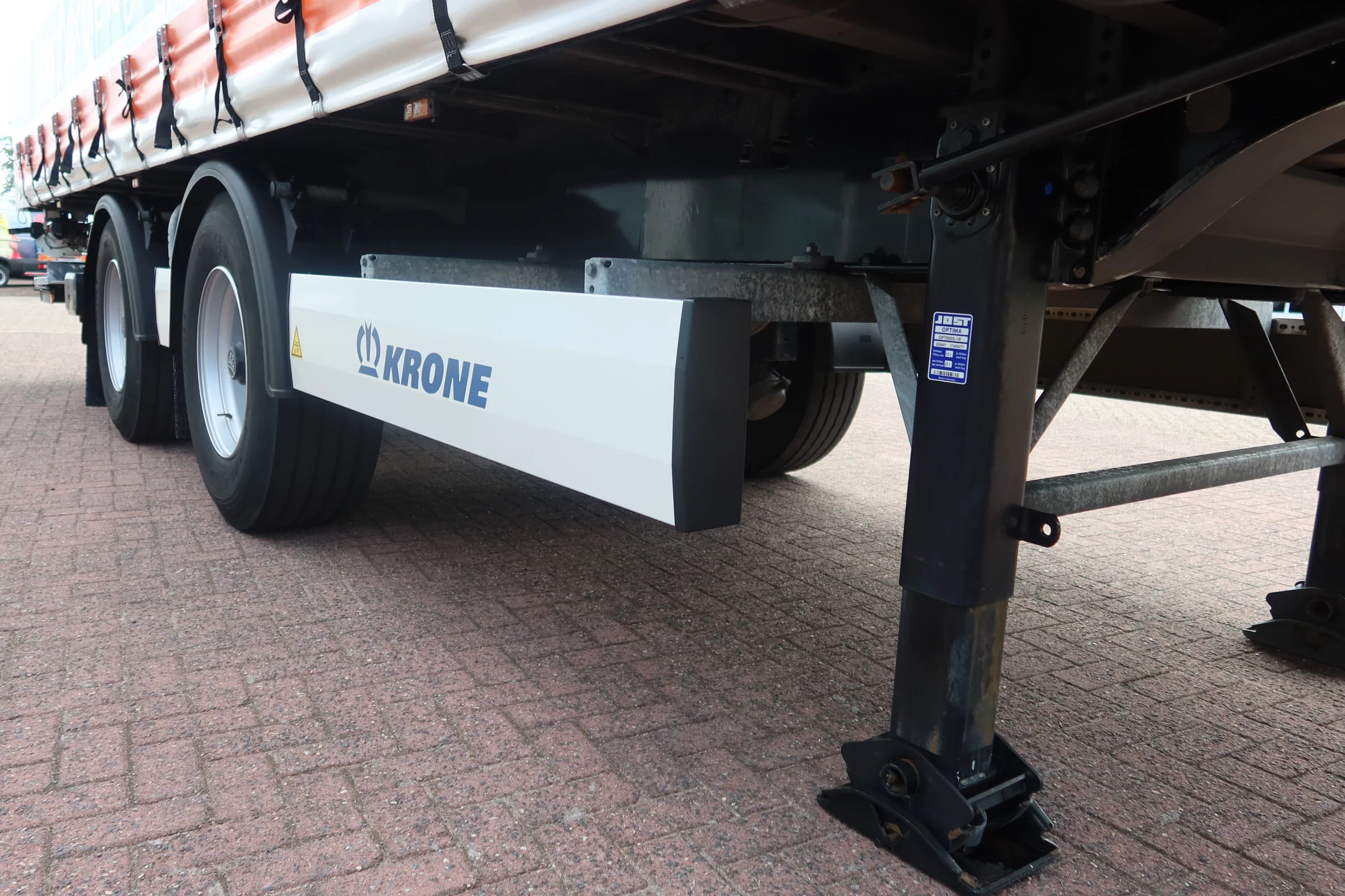 Krone 2022 - SZ City + klep Schuifzeil + Schuifdak, 2 asser, Stuur as, Lift as afbeelding 8