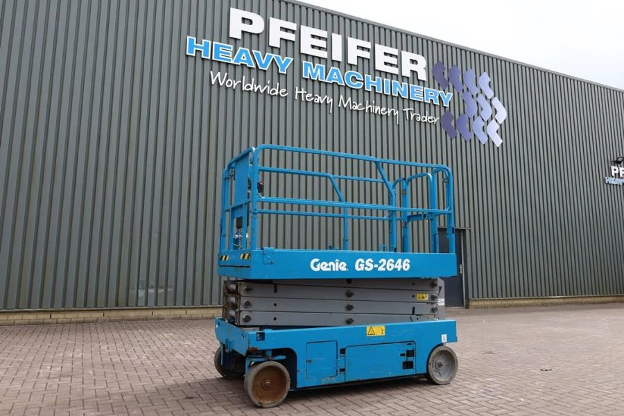 Genie 2013 - GS2646 Electric, Working Height 9.80m, Capacity 45 image 1