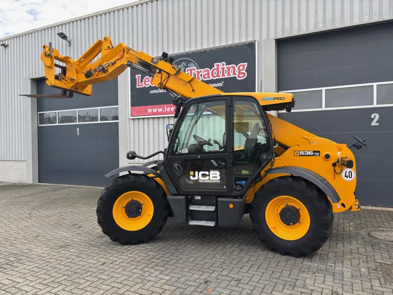 JCB 2018 - 536-70 Agripro Telehandler, 40 km/h, 145 Hp, 2018 Year!! afbeelding 1