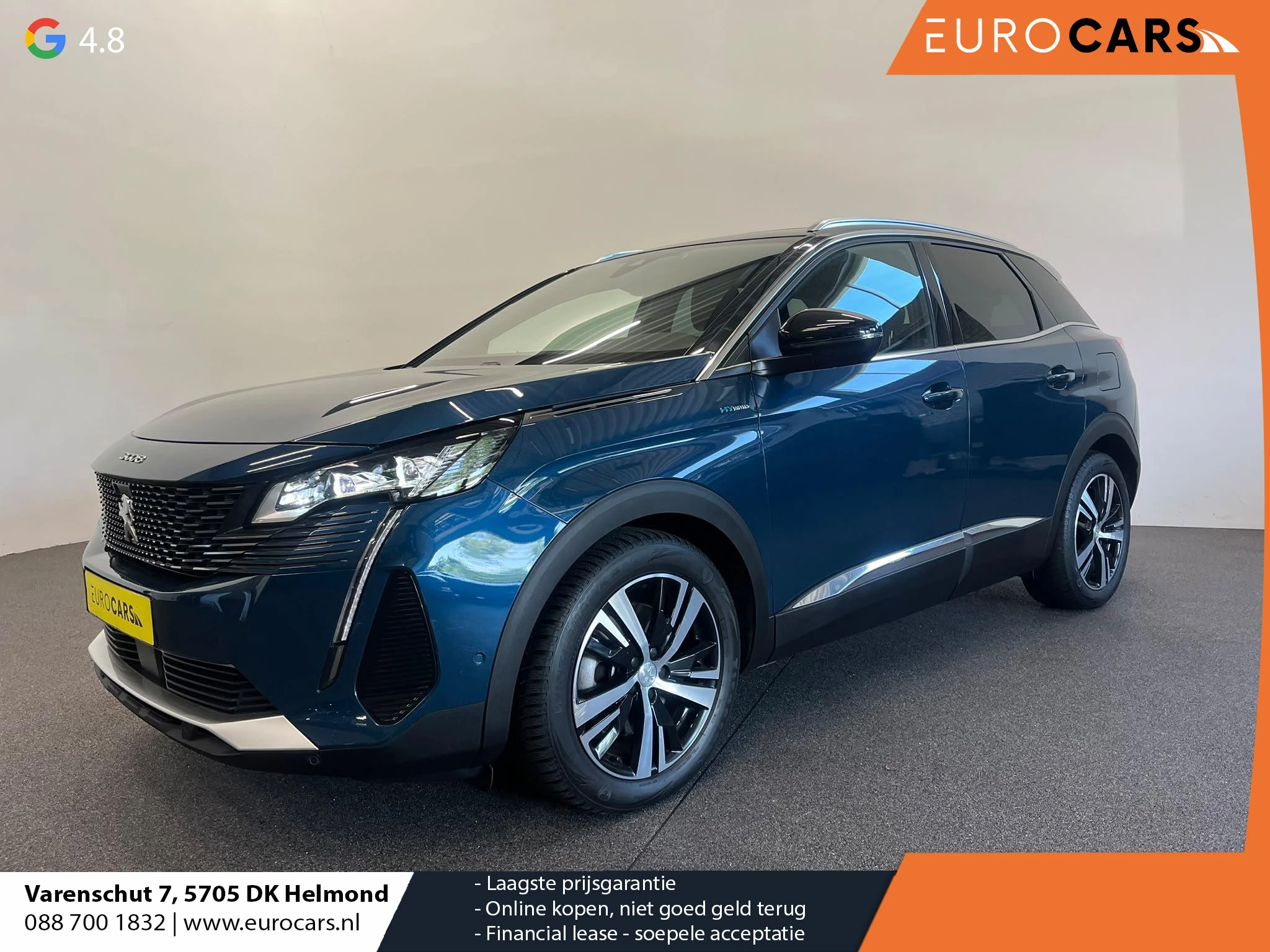 Peugeot 3008 2022 - 1.6 HYbrid 225 GT Pack Business afbeelding 1