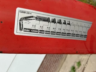 Hiab N/A 2003 - R330-F4 REMOTE CONTROLE AN STAMPS, HATZ MOTOR obrazek 3