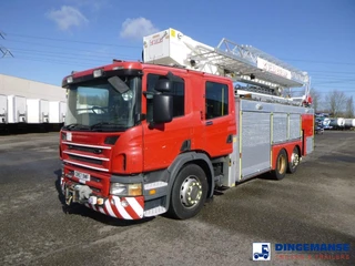 Scania P 2008 - P310 6x2 RHD fire truck + pump, ladder & manlift na prodej