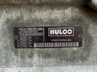 Hulco Medax 2014 - MEDAX-3 Openlaadbak 2610KG Laadvermogen 610cm x 201cm (bj 2014) image 10