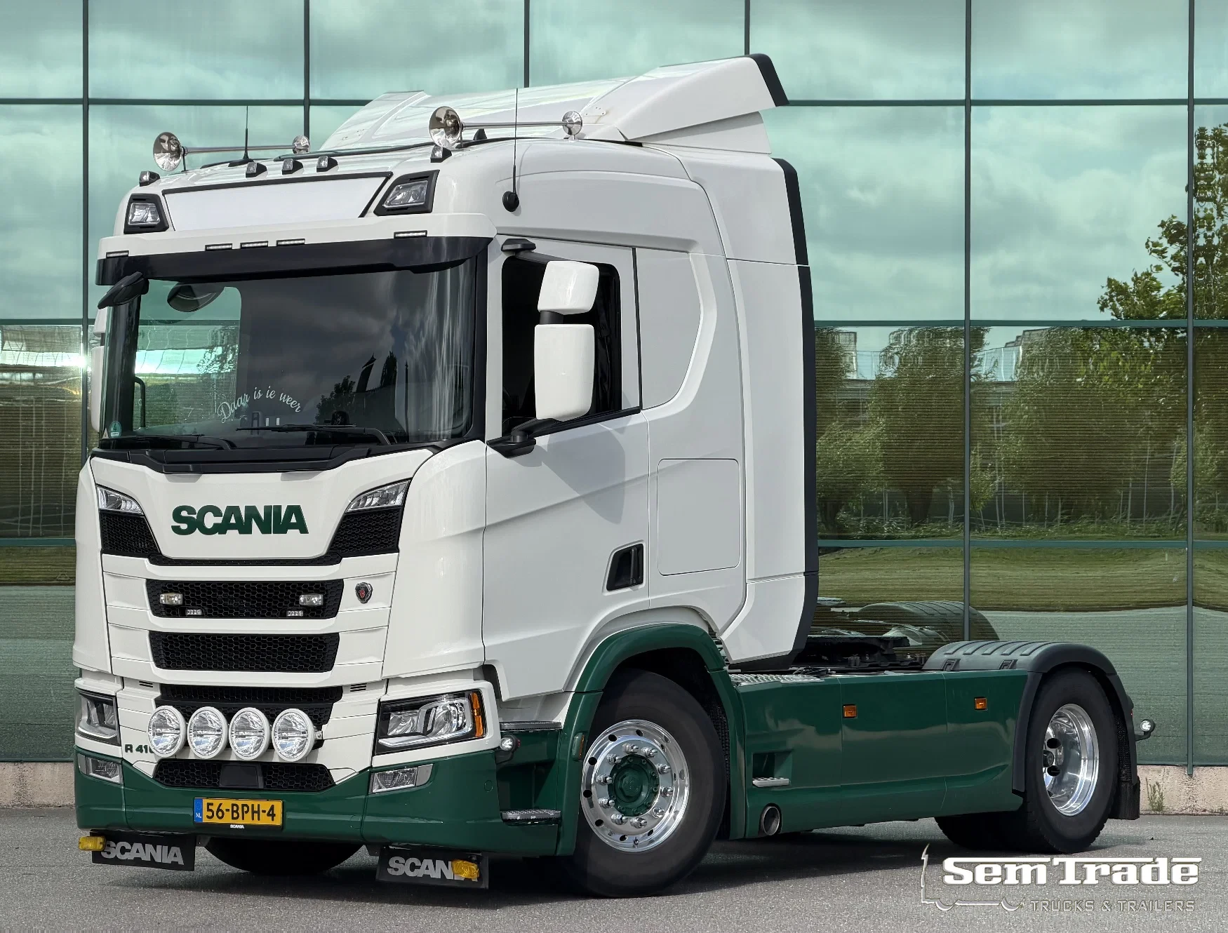 Scania R 2020 - R410 HIGHLINE EURO 6D ONLY 696.00KM RETARDER 1000 LITER TANK TOP CONDITION NL-TRUCK afbeelding 1