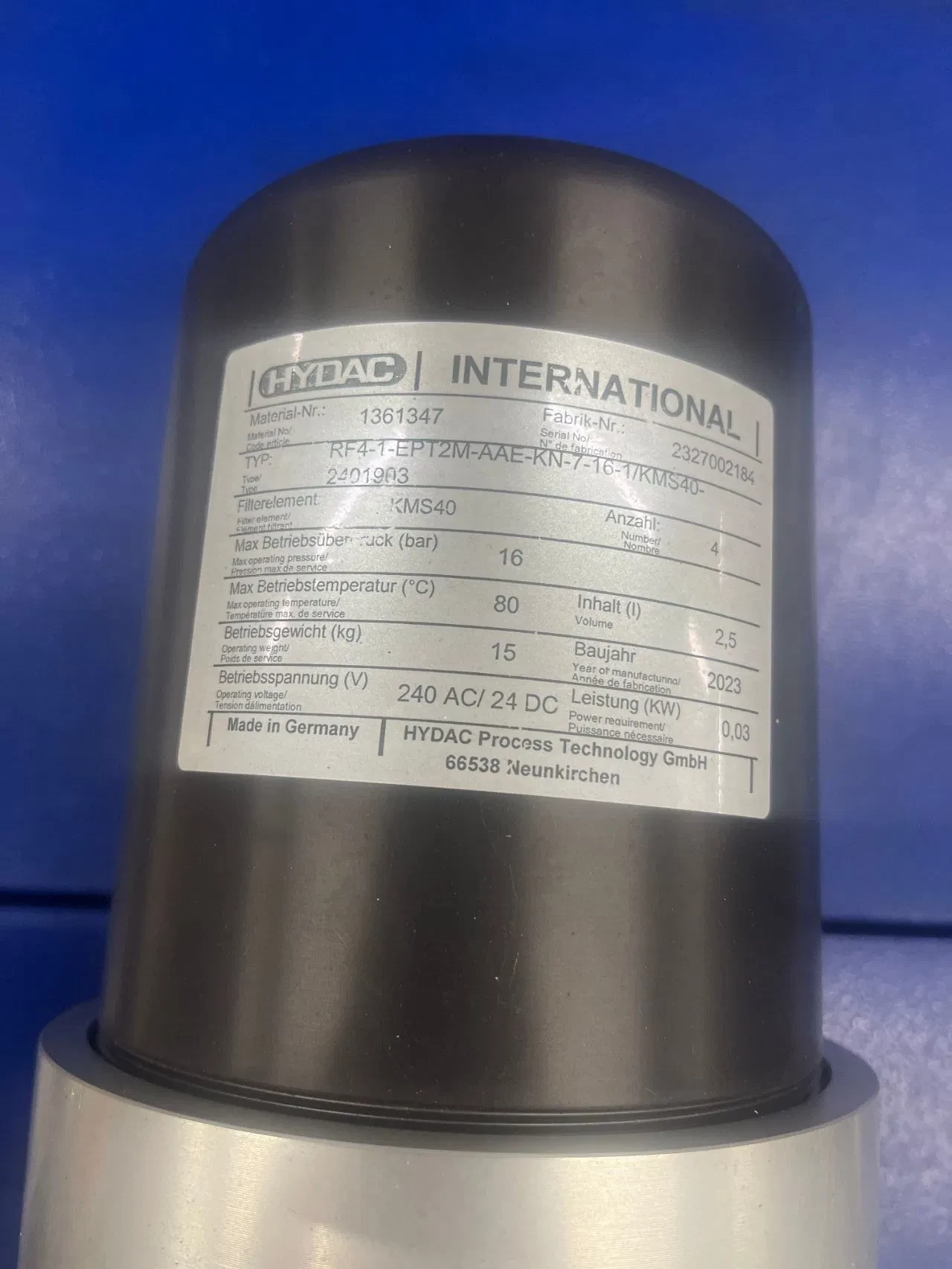 Hydac - autofilt RF4 image 3