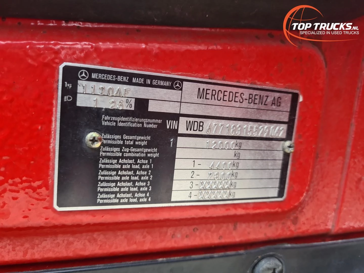 Mercedes-Benz 1120 1992 image 15