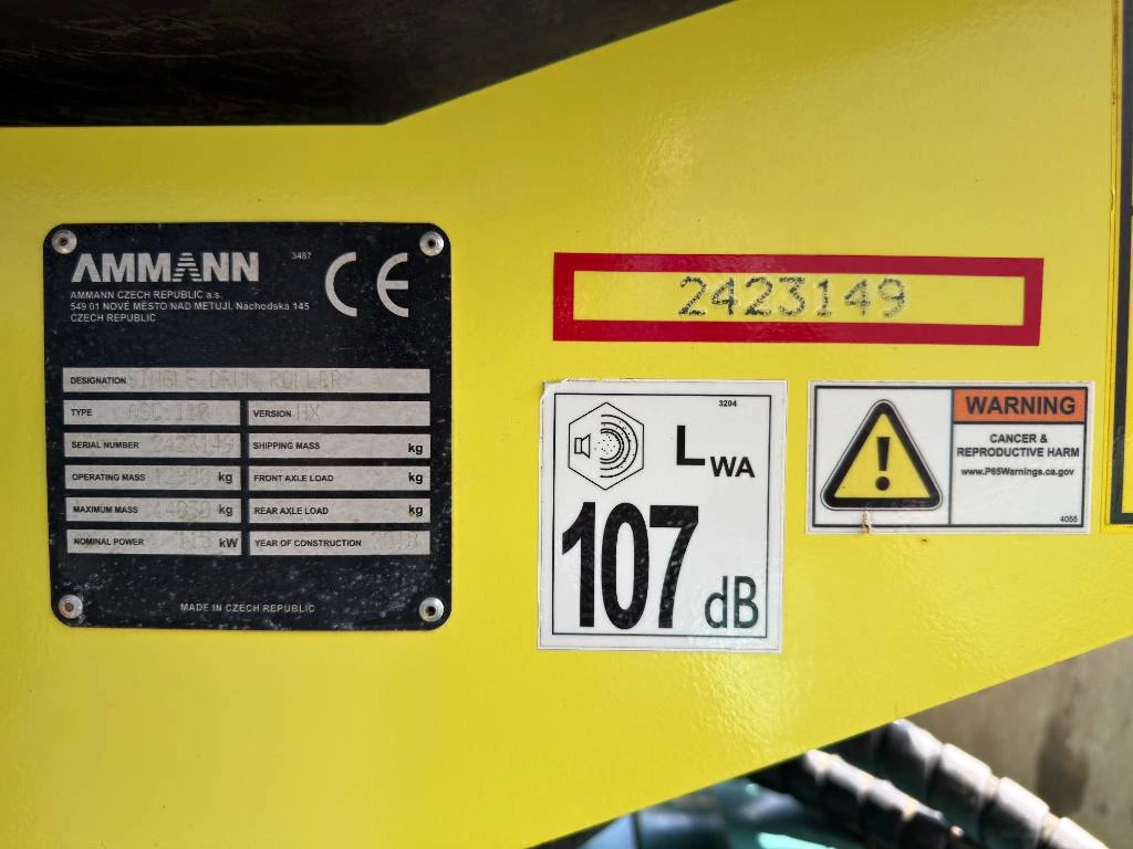 Ammann 2018 - ASC110 HX afbeelding 13