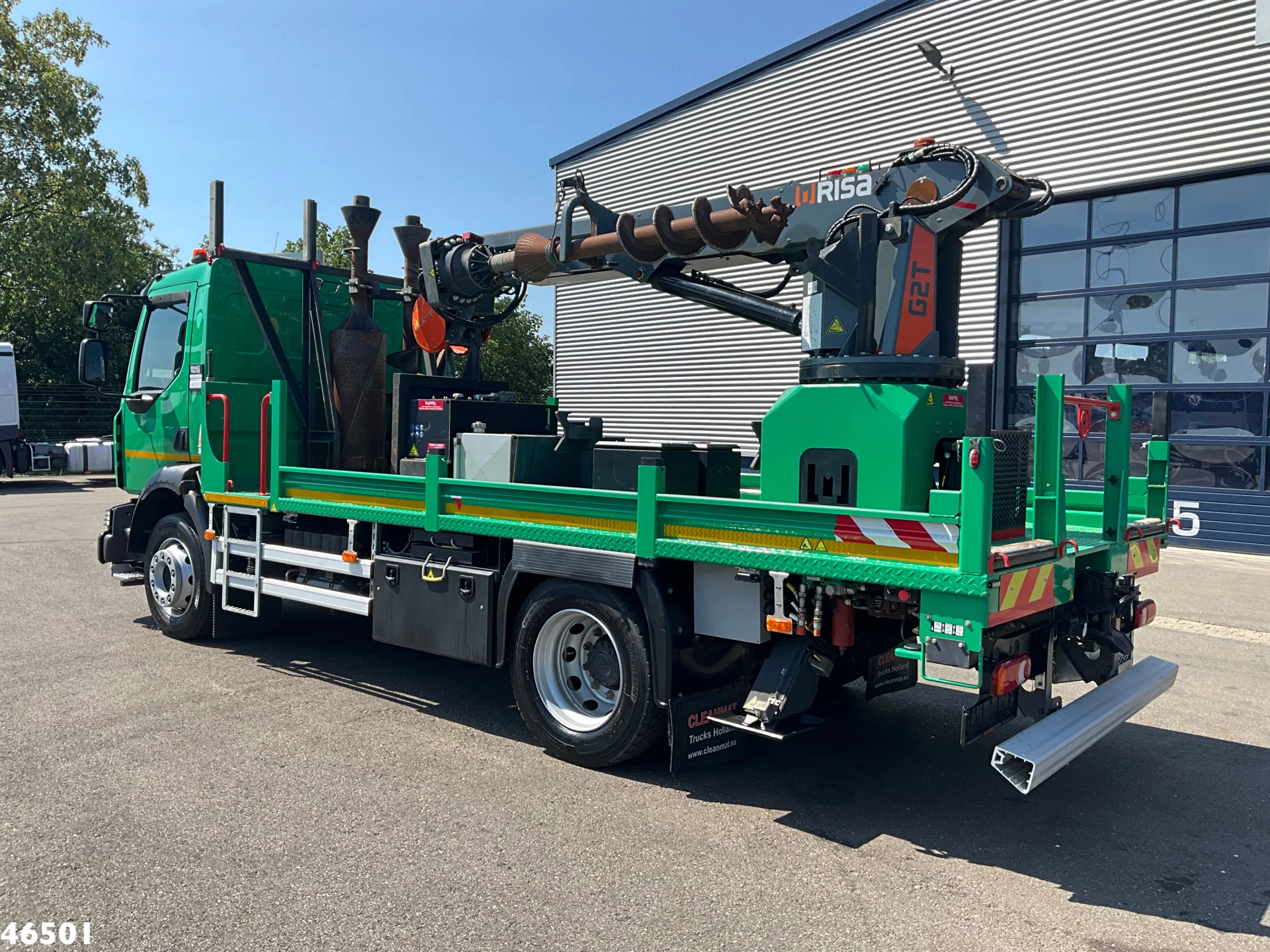Renault D 260 Euro 6 Risa G2T Drilling installation Just 25.995 km! 2021 afbeelding 2