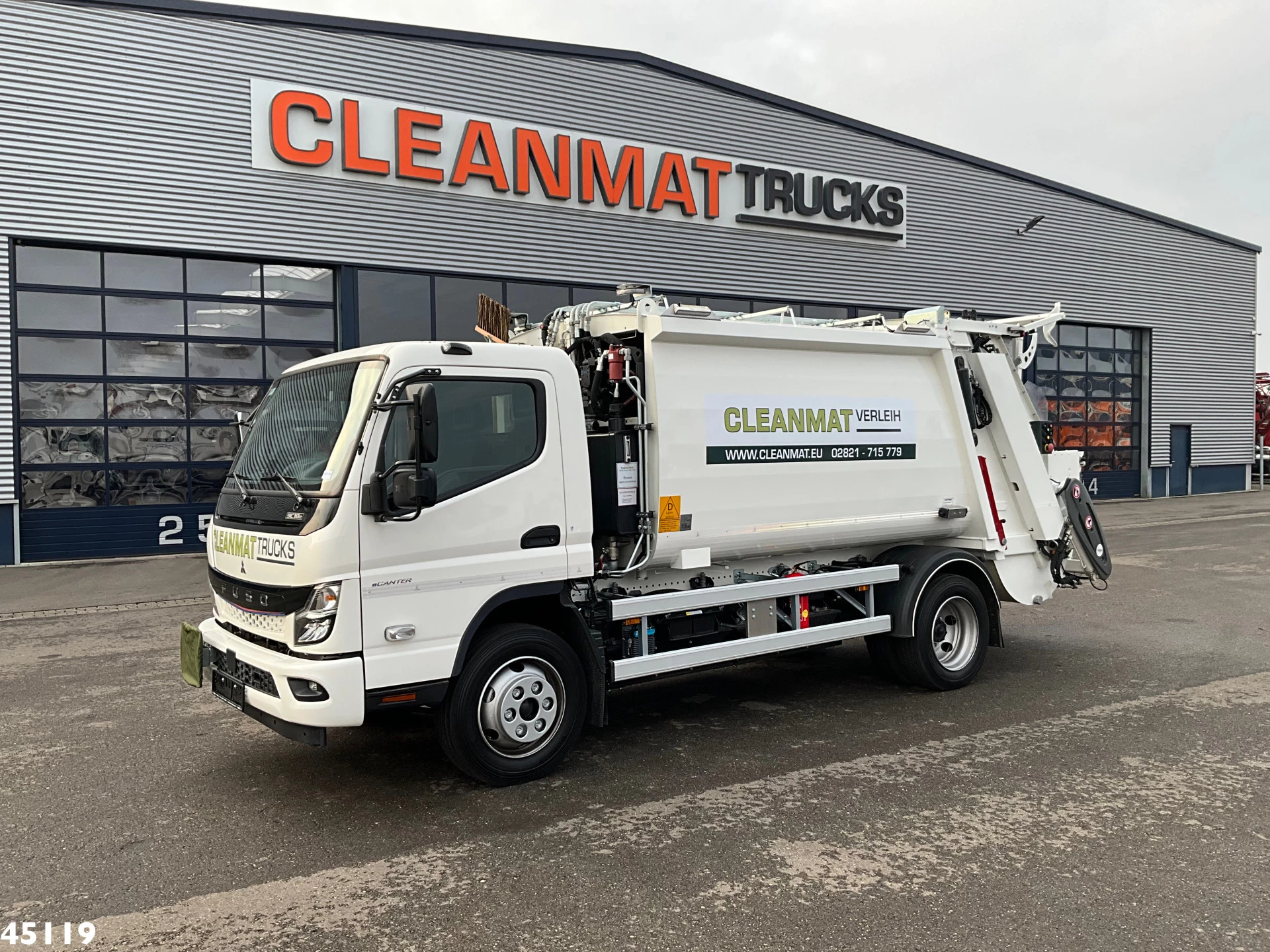 FUSO eCanter 9C18 M-Batt Zoeller 7m³ 100% Elektrisch 2025 Bild 1
