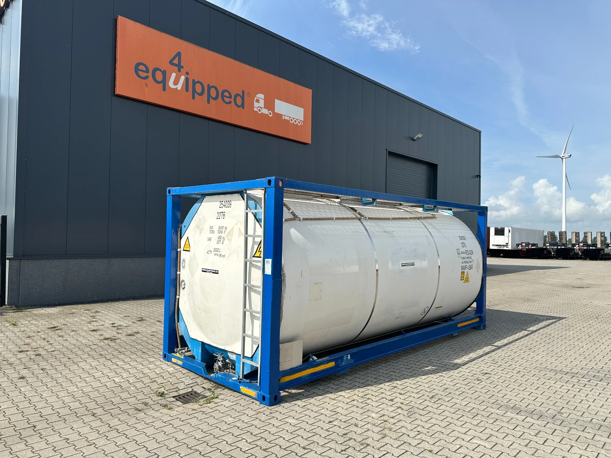 Welfit Oddy 2008 - 20FT ISO / 25.070L / 1-COMP / 3 BAFFLES / T11 / ADR valid until 02/2029 image 1