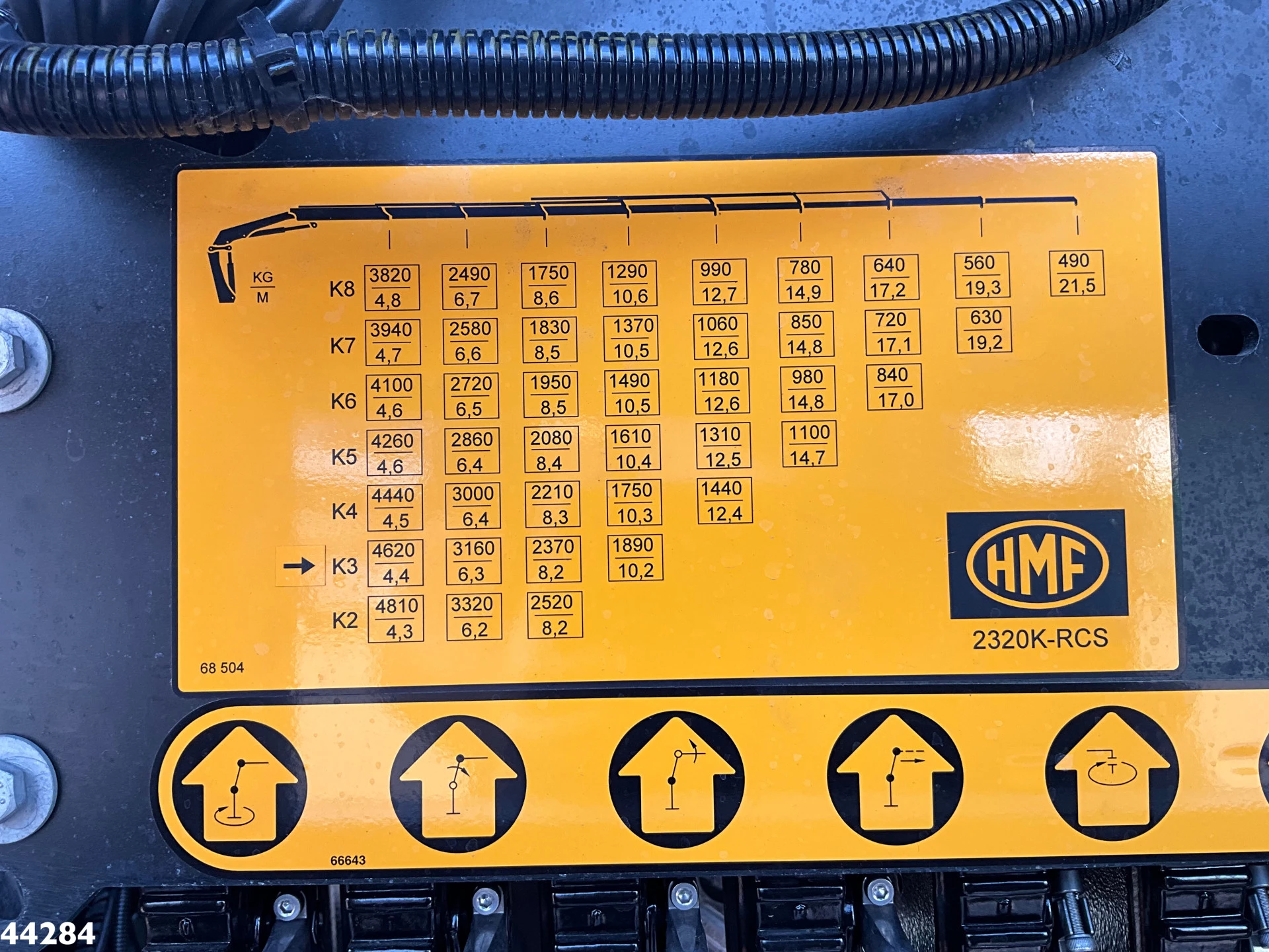 DAF FAN XD 450 Euro 6 HMF 23 Tonmeter laadkraan 2025 obrázek 23