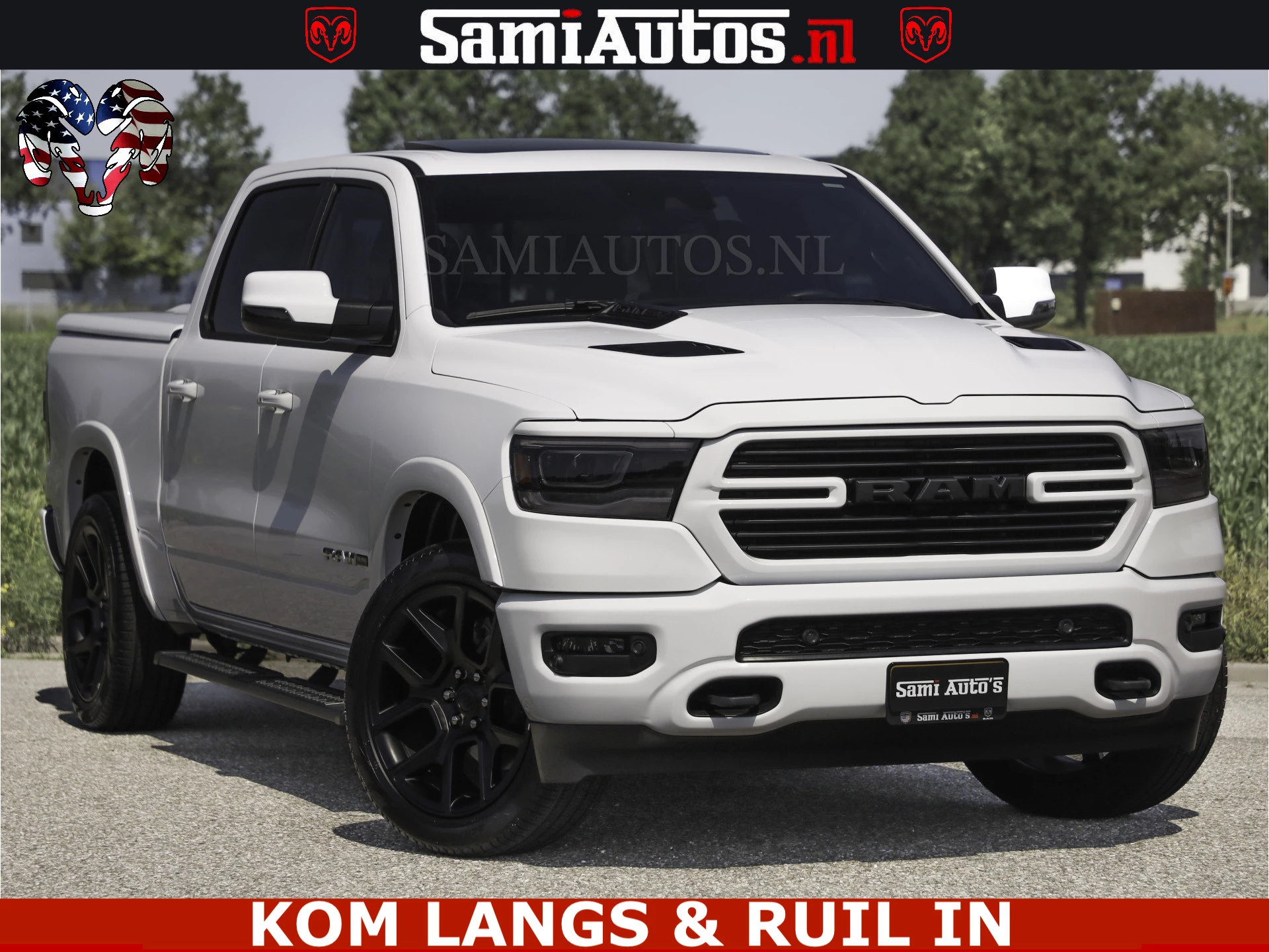Dodge Ram Pick-Up 2024 - SPORT V8 5.7 402PK | Krachtige Hemi | Panorama Dak | 12' Scherm image 3
