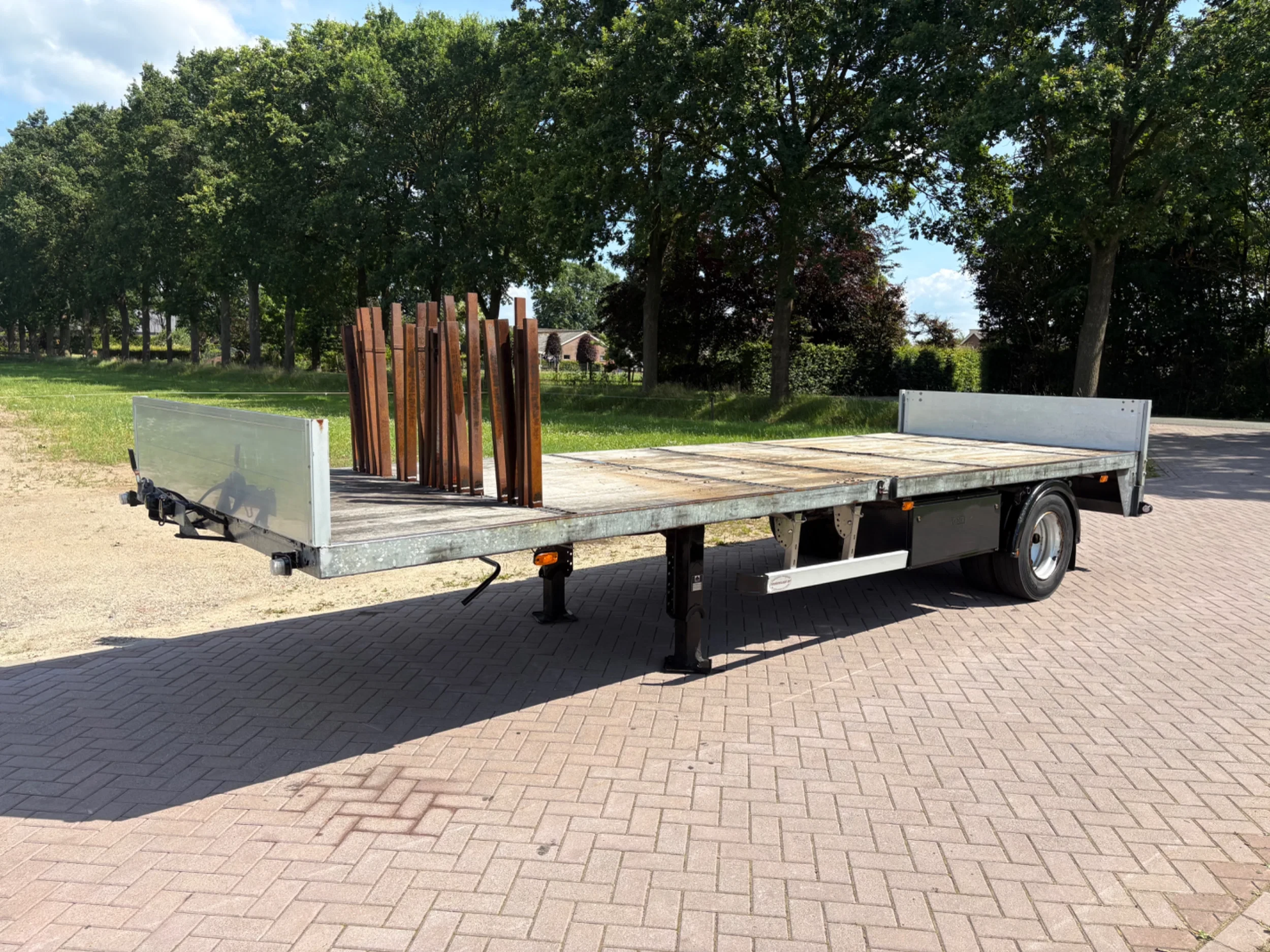 Doornwaard 2006 - platform BE oplegger 5.5 TON imagen 1