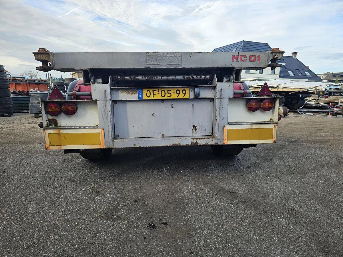Pacton 3139 C-3 K | 30 FOOT KIPPER | STEEL SUSPENSION | BPW DRUM. 1984 zdjęcie 3