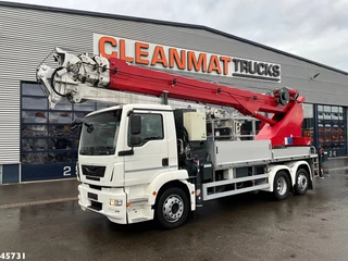 MAN TGM 2019 - 26.320 Euro 6 Bocker hoogwerker met Jib 46 meter Just 33.833 km! afbeelding 3