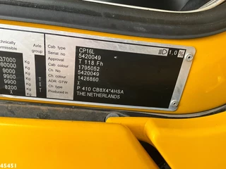 Scania P 2016 - 410 8x4 Euro 6 Palfinger 14 Tonmeter Z-kraan image 22