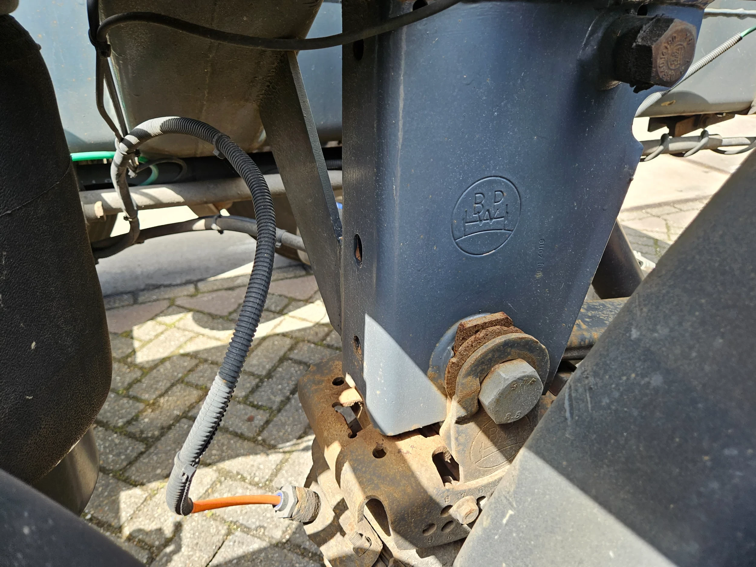 Pacton T3-010 2007 - T3-010 multi chassis geschoopeerd 2x liftas BPW afbeelding 17