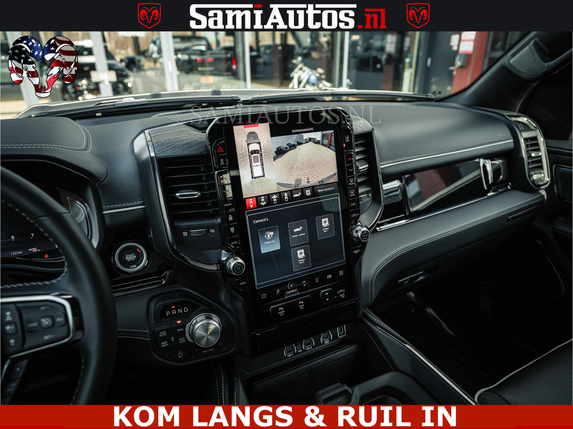 Dodge Ram Pick-Up 2024 - HULK Pack | Limited Night H.O 540HP 706Nm | Massage + Full Option | De Meest Luxe en Volle in zijn Klasse | Hulk Pack is meer prijs | Bild 34