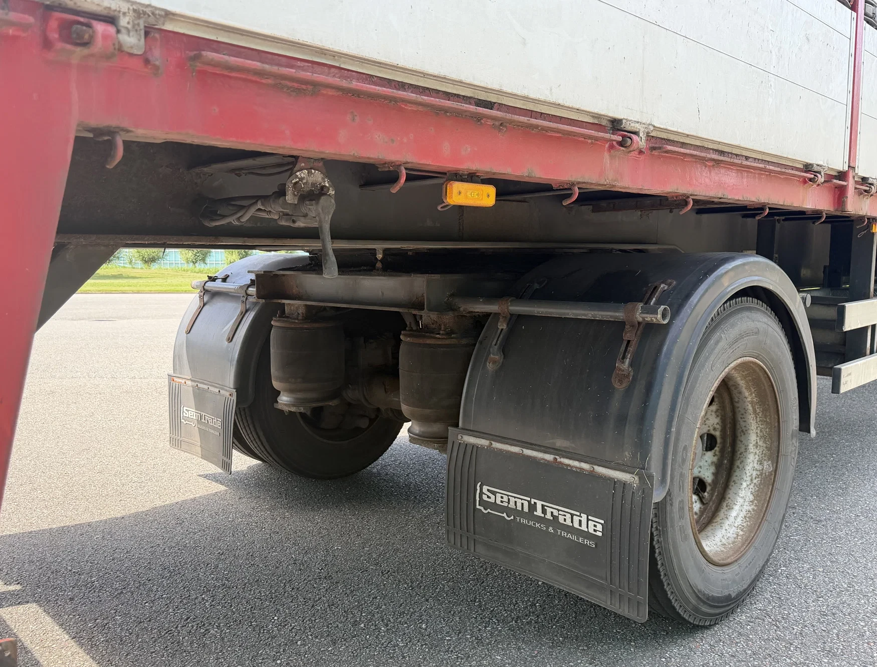 DRACO 2000 - TXA 122 STUURAS 1045x249 CM BINNEN KLEPPEN CITY TRAILER immagine 21