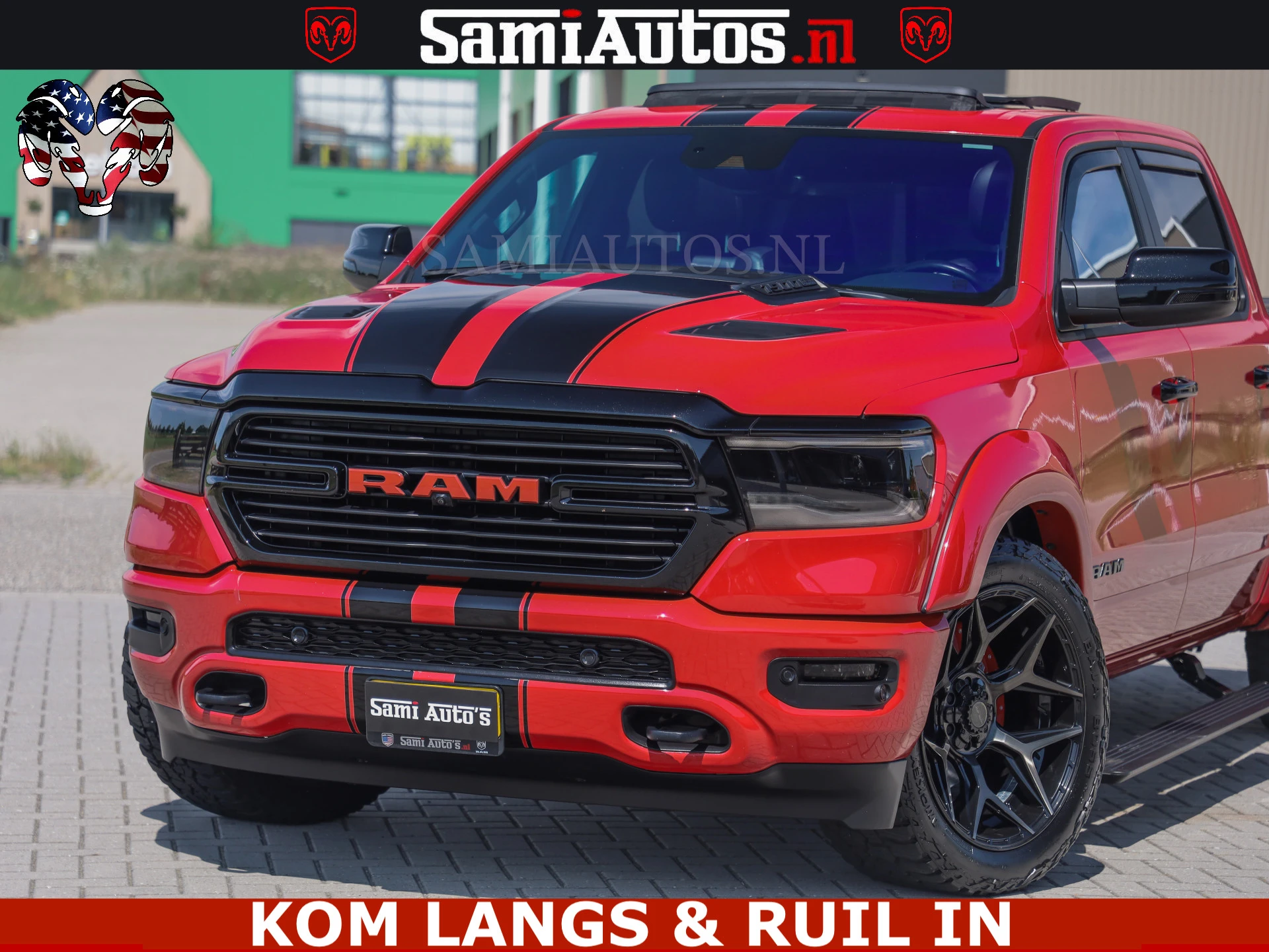 Dodge Ram Pick-Up 2024 - GT TRX PACK | 5.7 V8 HEMI | FLAME RED | HULK PACK | LUCHTVERING | MEGA DIK | DC | afbeelding 47