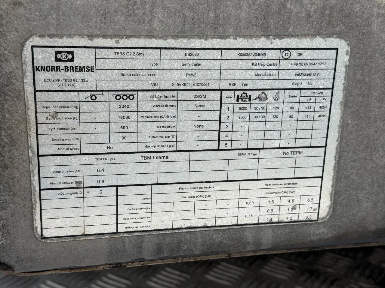 Iveco S-WAY 2021 - 360 + P48-2 Knikkende semi dieplader (maar 264528km) obrázek 21
