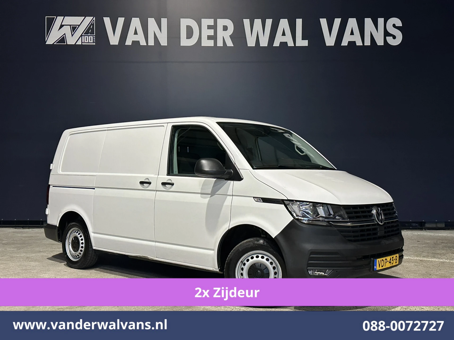 Volkswagen Transporter 2020 - 2.0 TDI 150pk L1H1 Inrichting Euro6 Airco | 2x Zijdeur | 2500kg Trekhaak | afbeelding 1