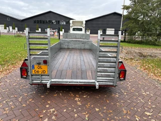 kuiper N/A 2011 - Be oplegger kuip dieplader 8.5 TON zdjecie 8
