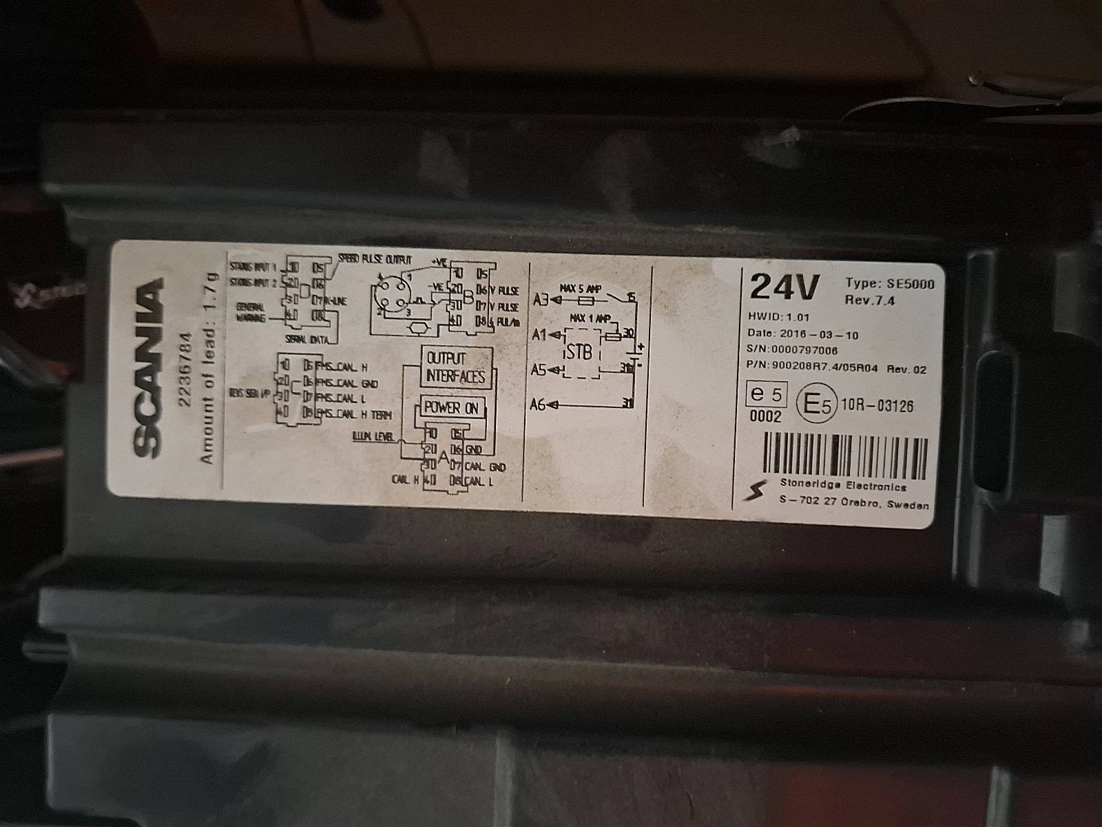 Scania R 2016 - R580 Bild 19