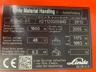 Linde R 16 HD-01 2013 - N/A image 4