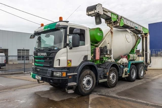 Scania P 2014 - P400 +STETTER 7m3+TAPIS THEAM TS 13 te koop