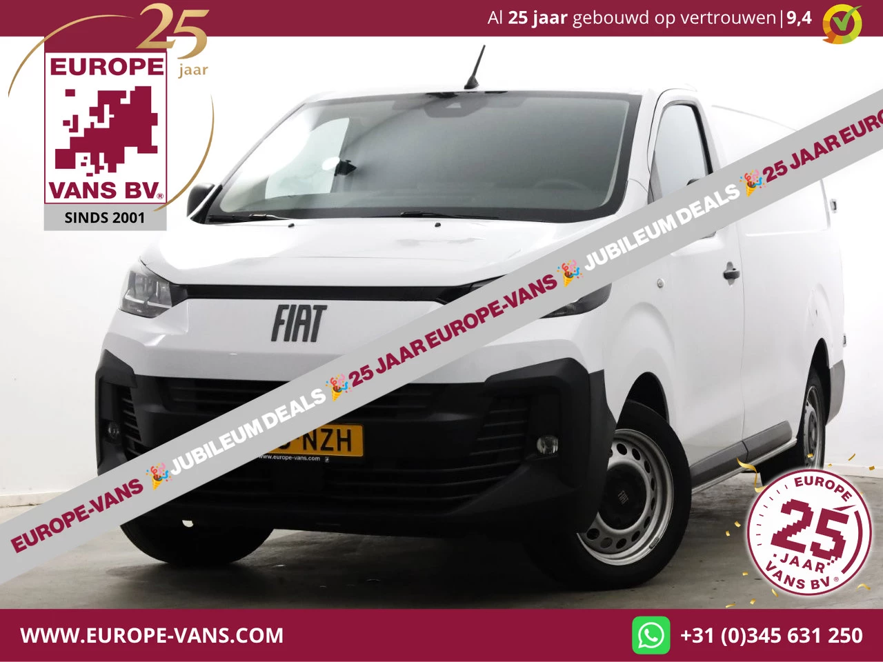 Fiat Scudo 2024 - 2.0 Diesel 145pk Automaat L3 Airco/Navi/Camera 09-2024 zdjęcie 1