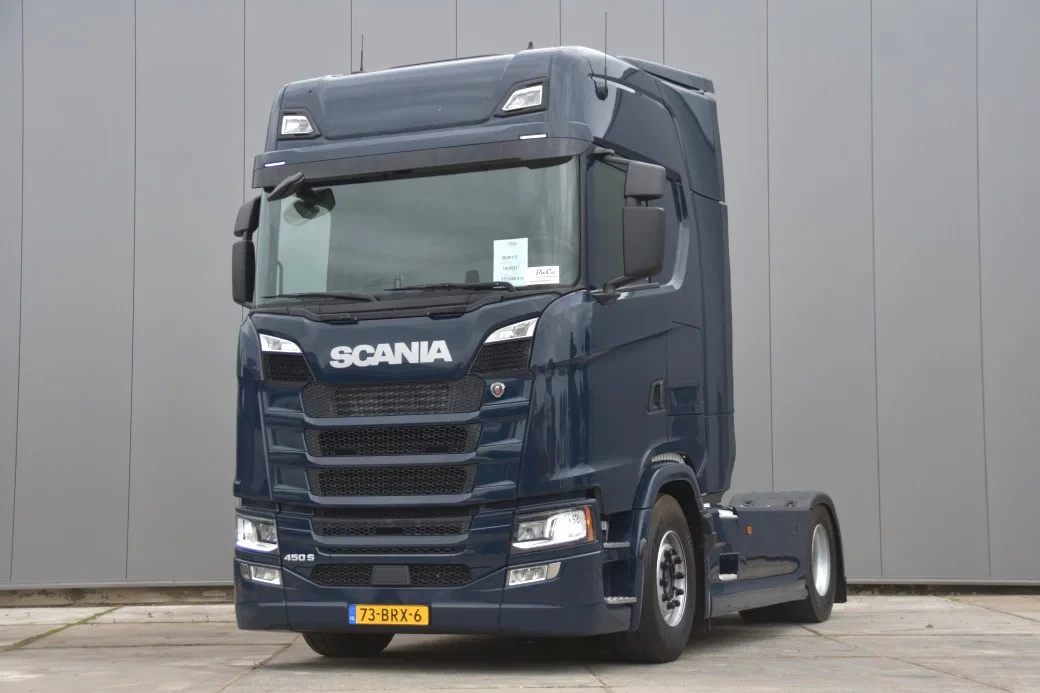 Scania S 2021 - S450 NGS 4x2NB - NEW TACHO - EURO 6 E - RETARDER - 771 TKM - FULL AIR - PARK. AIRCO - NAVI - 2 x FUEL TANKS - LED LIGHTS - GOOD CONDITION - afbeelding 1