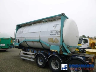BSLT Chemical tank container inox L4BH / 20 ft / 30 m3 / IMO 1 1998 imagem 3 miniatura