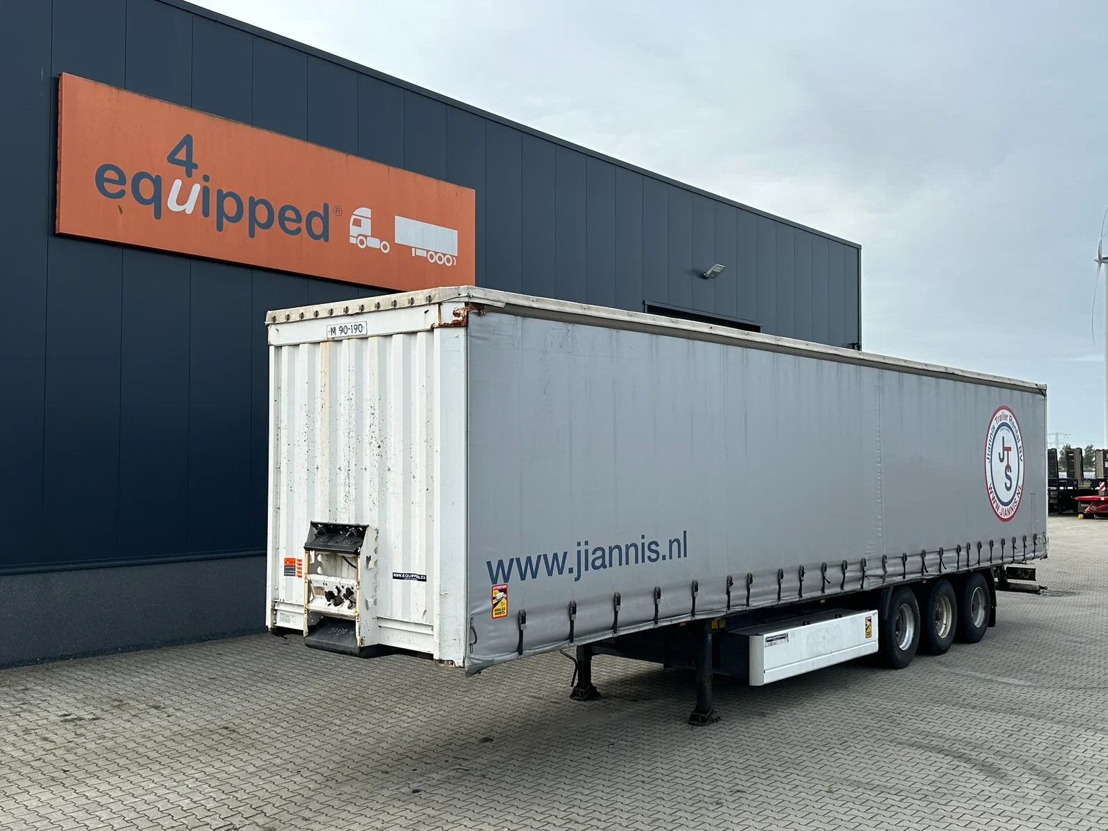 Krone SD 2011 - BPW DRUM / palletbox / NL-trailer image 1