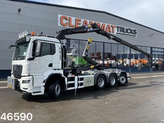 MAN TGS 2021 - 35.430 8x4 HMF 19 Tonmeter Z-kraan Just 122.810 km! Geschikt voor alle milieuzones tot 01-01-2030! à venda