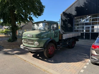 Mercedes-Benz 1966 - 710 4X4 + Palfinger kraan / Oldtimer / 52.539km !! afbeelding 3 miniatuur